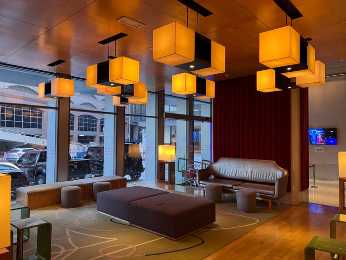 Aloft Kuala Lumpur Sentral ReMix lounge seating area Aloft Kuala Lumpur Sentral ReMix lounge seating area