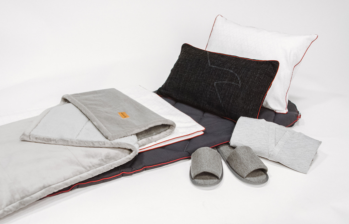 American Airlines Flagship Suite Preferred bedding