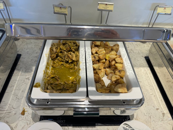 Aspire Lounge NBO curry chicken potatoes Aspire Lounge NBO curry chicken potatoes
