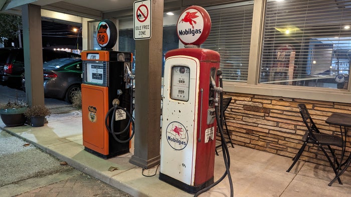 Best Western Rail Haven Springfield gas pumps