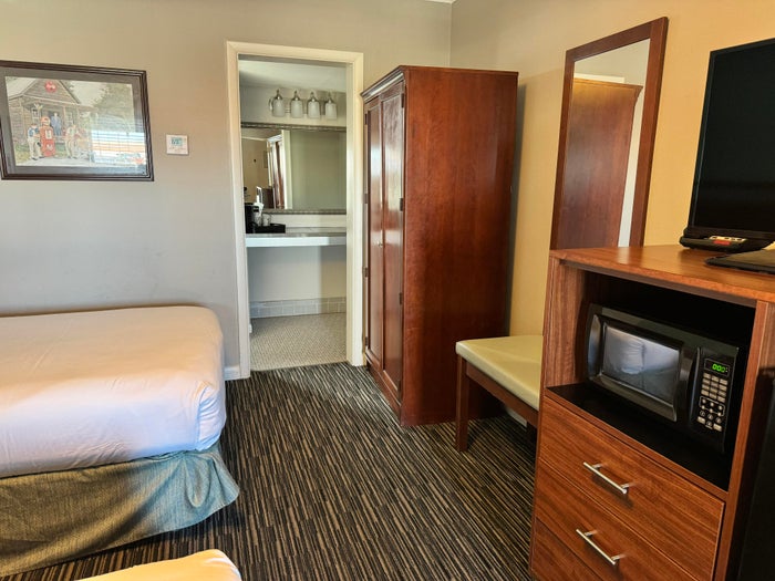 Best Western Rail Haven Springfield room storage