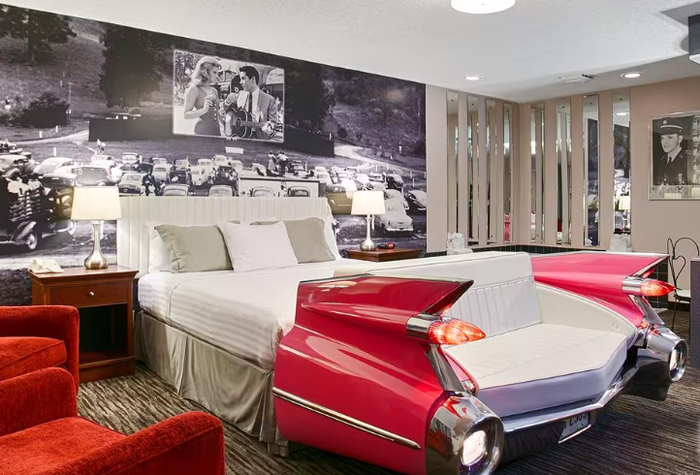 Best Western Rail Haven themed room Elvis