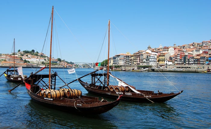 Boat in Porto
