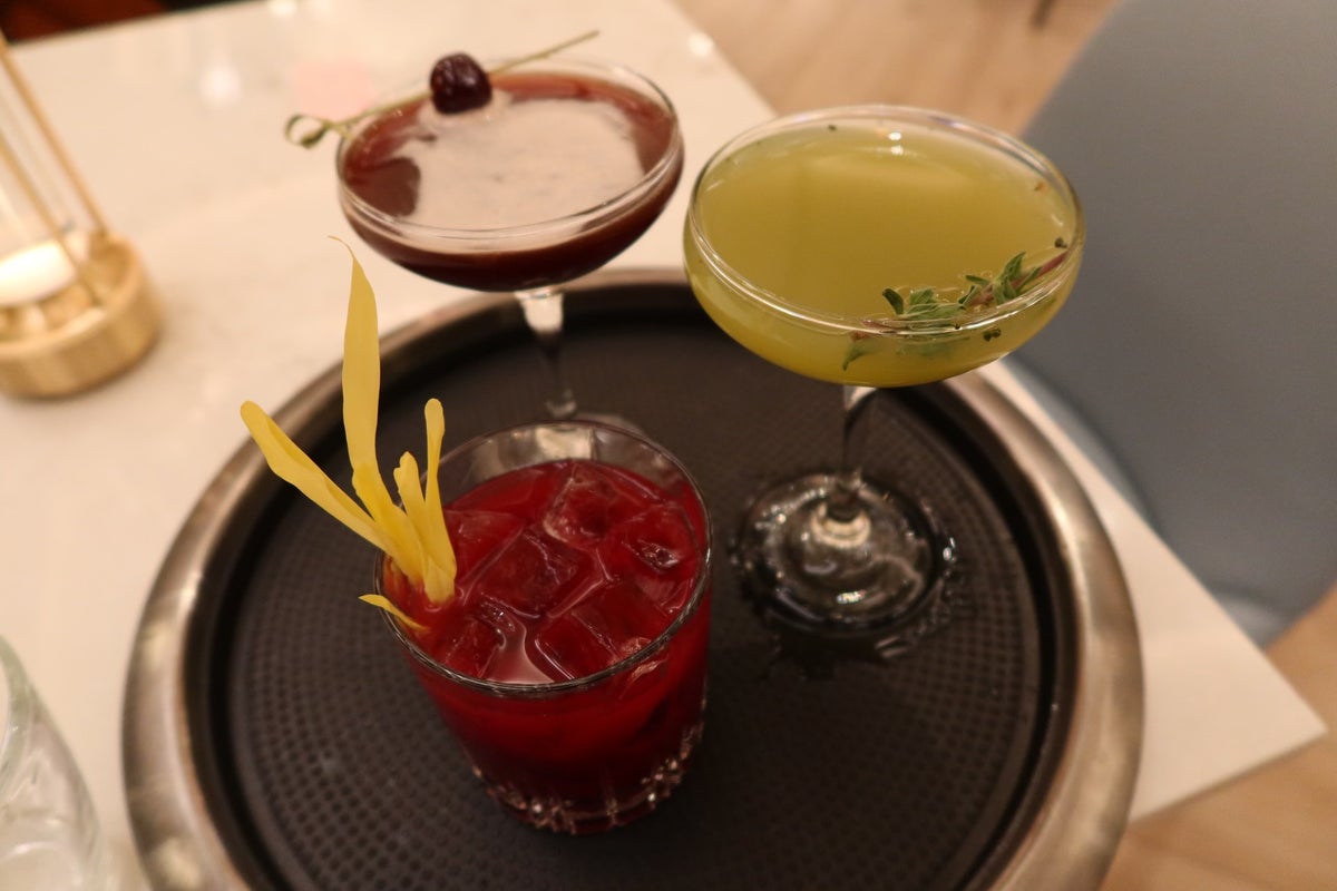 Chase Sapphire Lounge Drinks