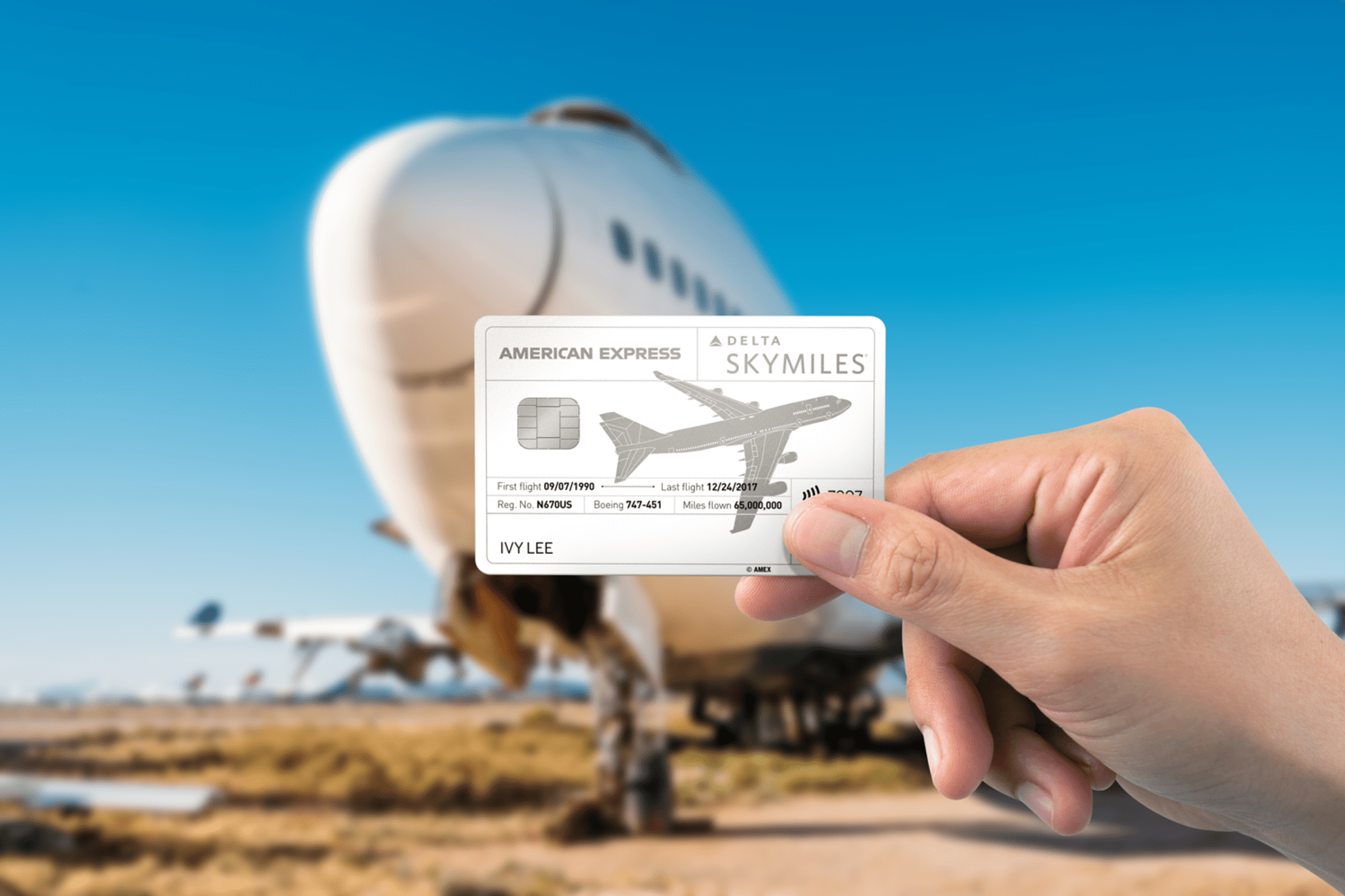 Amex Brings Back Delta Reserve Cards Made From a Boeing 747