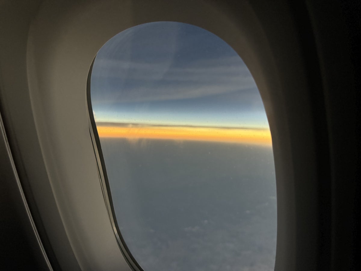 Eclipse Flight Onboard Sunset