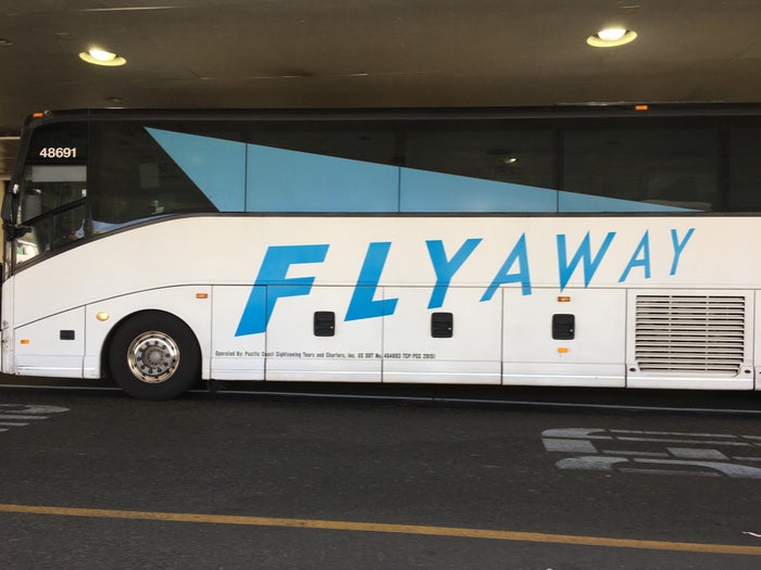 FlyAway Bus at LAX FlyAway Bus at LAX