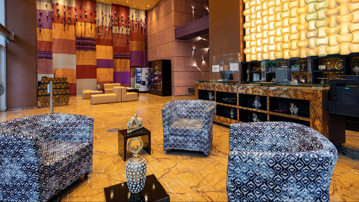 Four Points By Sheraton Bogota lobby Four Points By Sheraton Bogota lobby