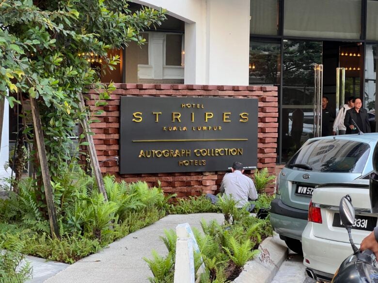 Hotel Stripes Kuala Lumpur Autograph Collection exterior sign