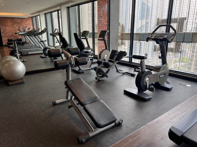 Hotel Stripes Kuala Lumpur Autograph Collection fitness center extra workout machines