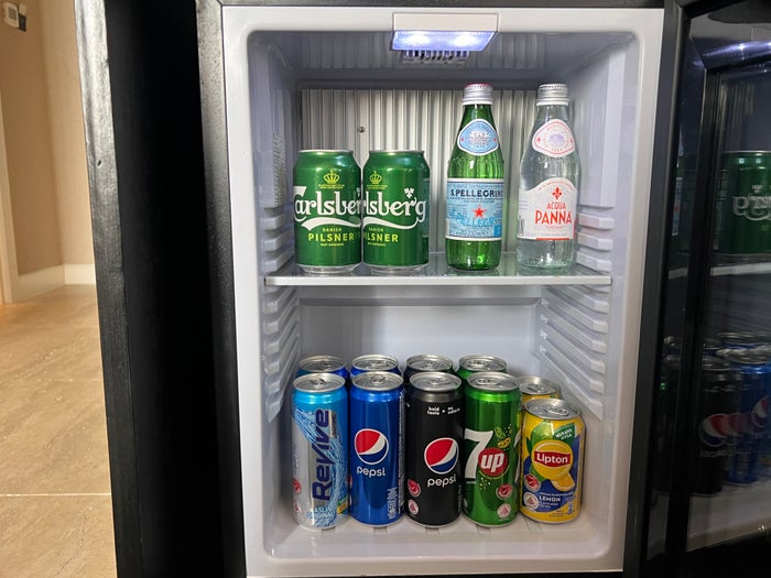 Hotel Stripes Kuala Lumpur Autograph Collection room minibar