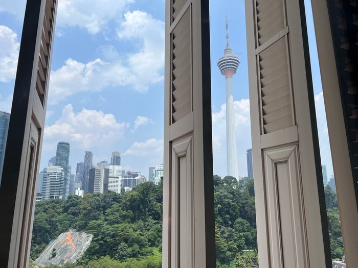 Hotel Stripes Kuala Lumpur Autograph Collection room window views