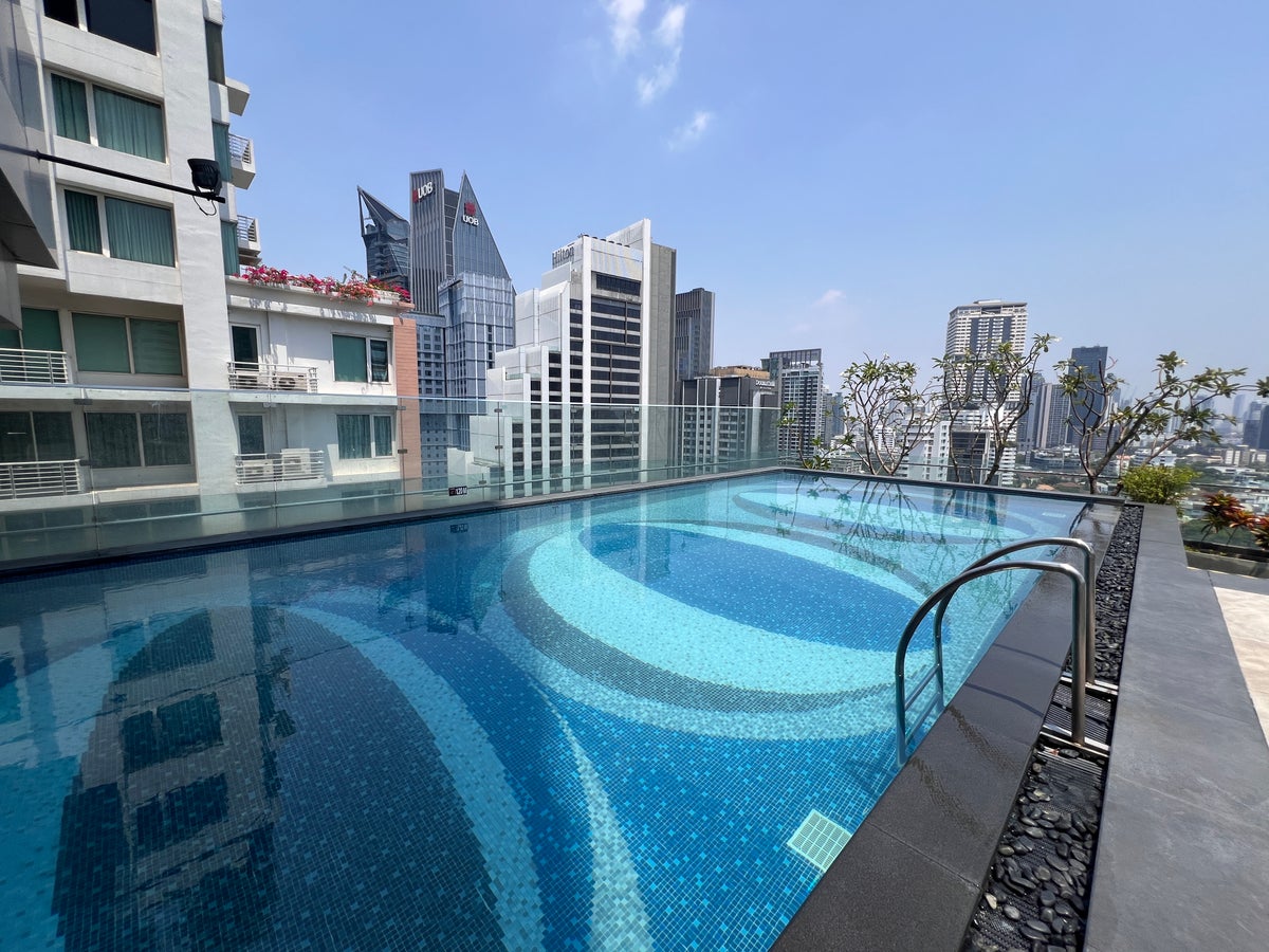 Hyatt Place Bangkok Pool Wide Angle