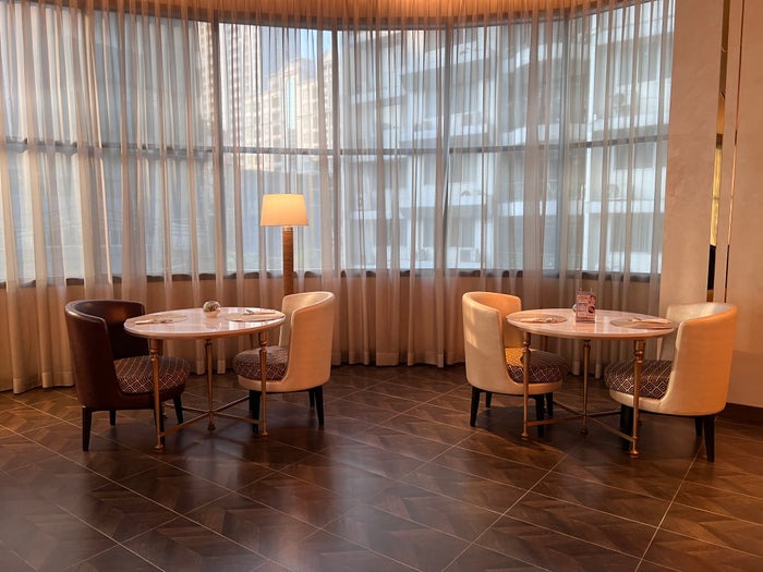 Hyatt Place Bangkok Sukhumvit Gallery Lobby dining tables Hyatt Place Bangkok Sukhumvit Gallery Lobby dining tables