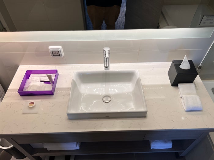 Hyatt Place Bangkok Sukhumvit bathroom countertop Hyatt Place Bangkok Sukhumvit bathroom countertop