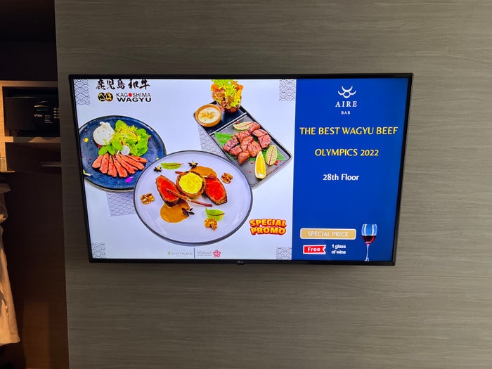 Hyatt Place Bangkok Sukhumvit bedroom TV Hyatt Place Bangkok Sukhumvit bedroom TV
