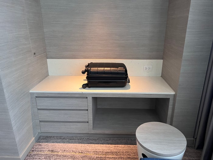 Hyatt Place Bangkok Sukhumvit bedroom storage area Hyatt Place Bangkok Sukhumvit bedroom storage area