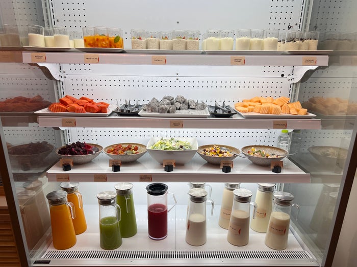 Hyatt Place Bangkok Sukhumvit breakfast fruits salads beverages Hyatt Place Bangkok Sukhumvit breakfast fruits salads beverages
