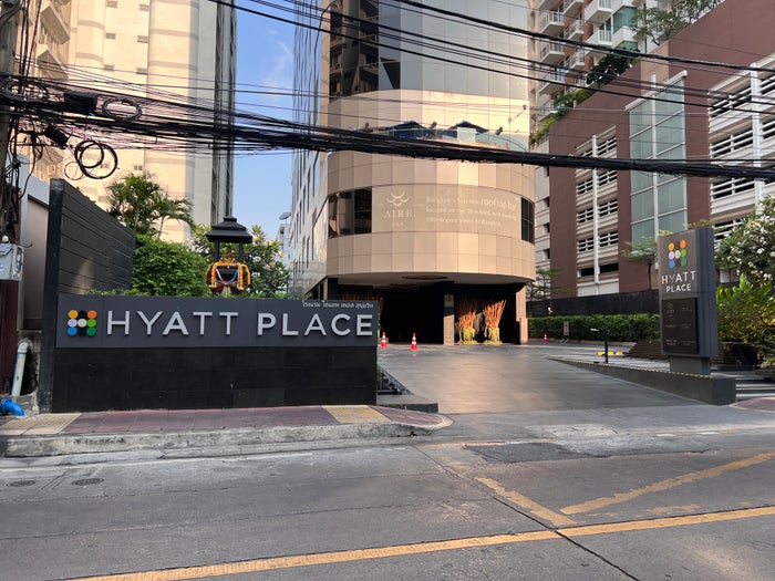 Hyatt Place Bangkok Sukhumvit hotel exterior Hyatt Place Bangkok Sukhumvit hotel exterior