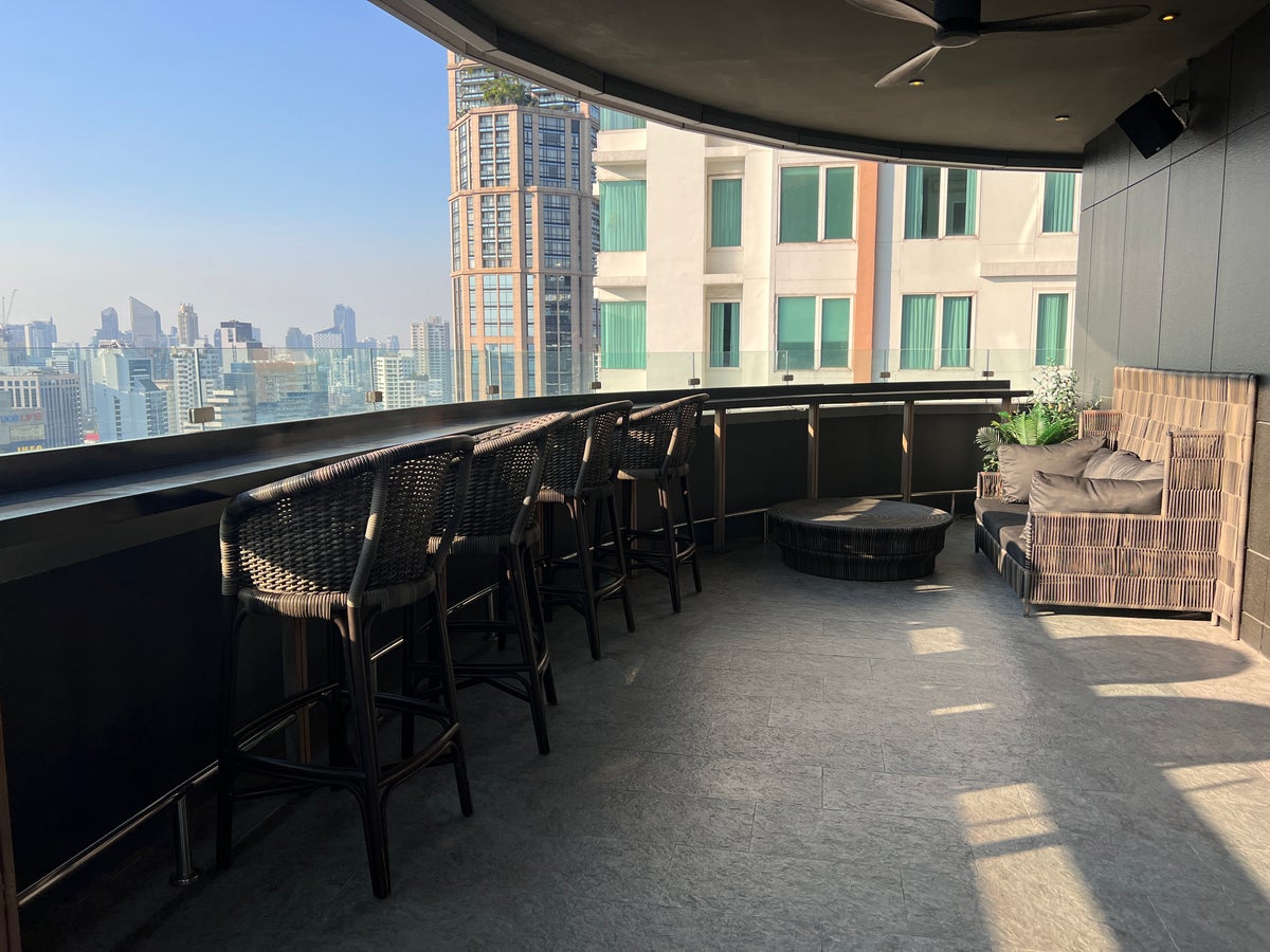 Hyatt Place Bangkok Sukhumvit outdoor seating AIRE Bar