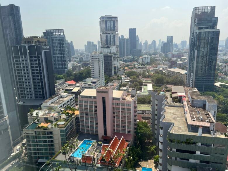Hyatt Place Bangkok Sukhumvit view from room