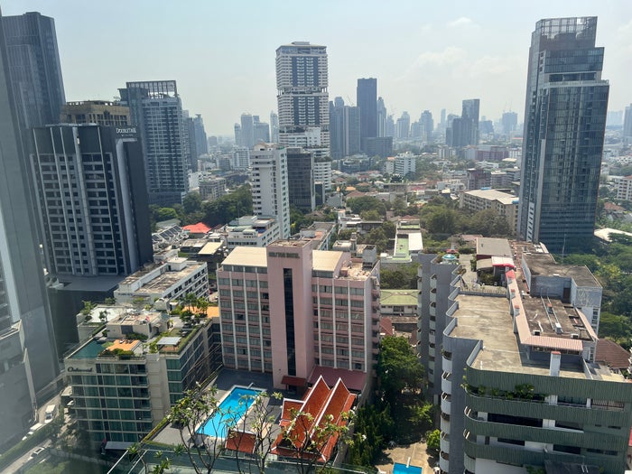 Hyatt Place Bangkok Sukhumvit view from room Hyatt Place Bangkok Sukhumvit view from room