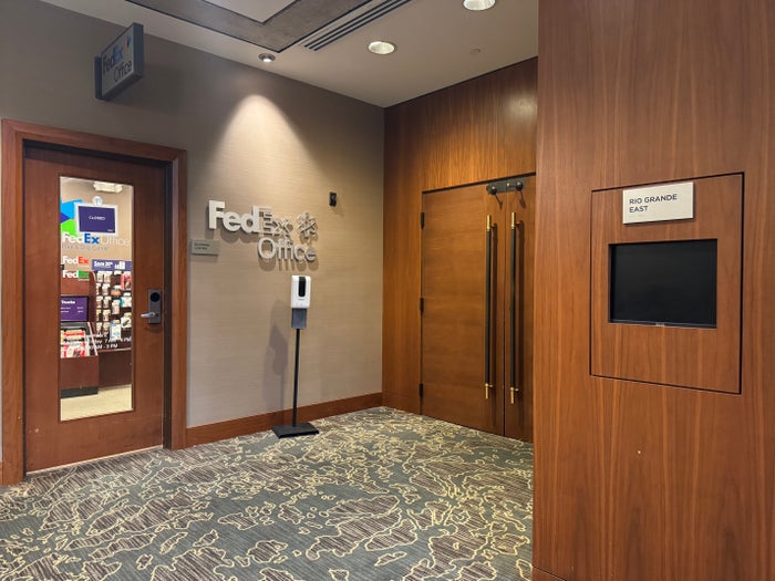 Hyatt Regency San Antonio Riverwalk FedEx shop and meeting room Hyatt Regency San Antonio Riverwalk FedEx shop and meeting room