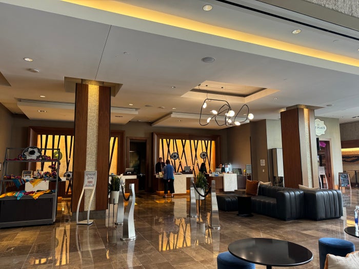 Hyatt Regency San Antonio Riverwalk lobby Hyatt Regency San Antonio Riverwalk lobby