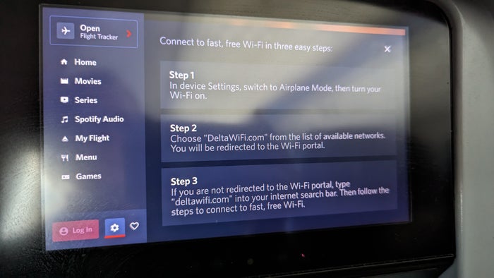 IAH to ATL Delta flight review IFE Wi Fi IAH to ATL Delta flight review IFE Wi Fi
