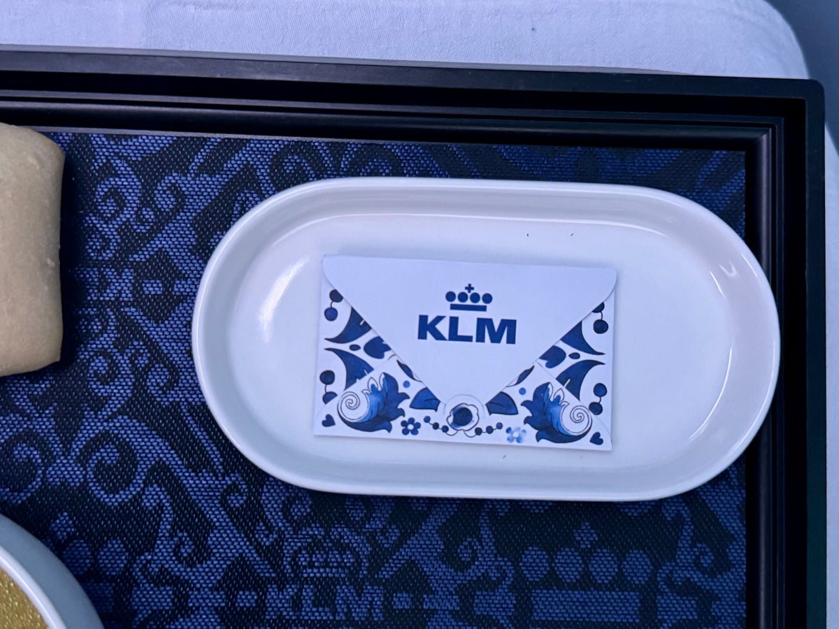 KLM Boeing 78X Business Class FnB 