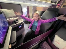 Flying Qsuites to Doha