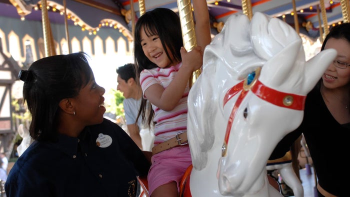 King Arthurs Carousel at Disneyland King Arthurs Carousel at Disneyland