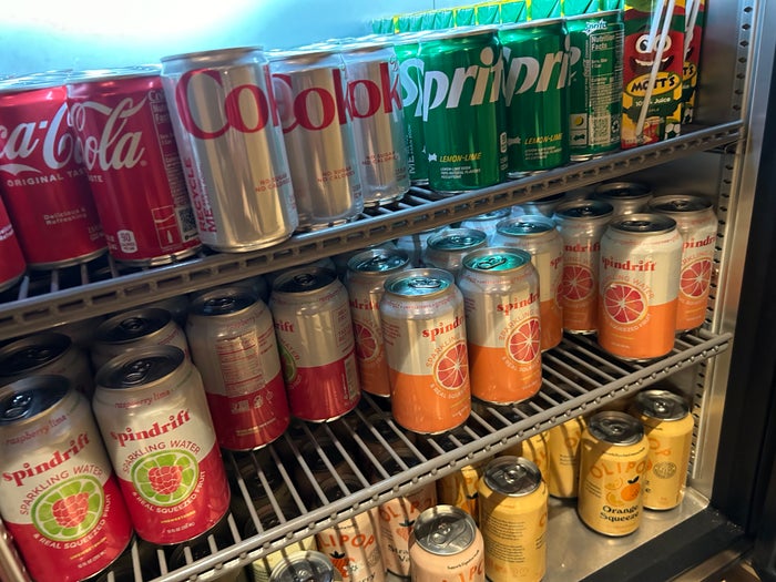 LGA Sapphire Lounge soda minifridge
