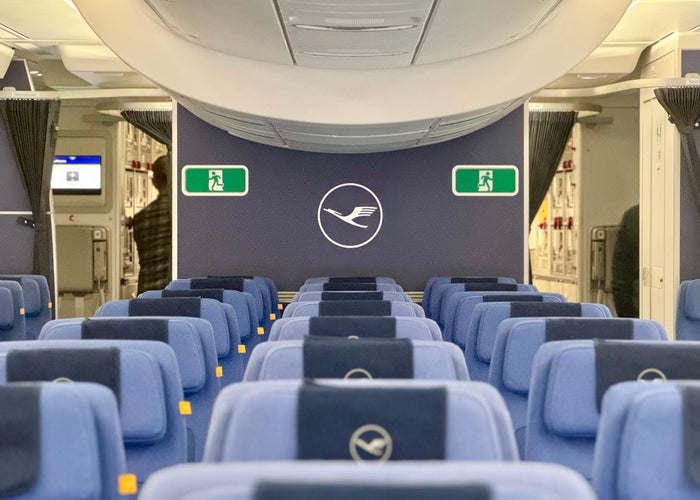 Lufthansa economy class Lufthansa Allegris Economy cabin