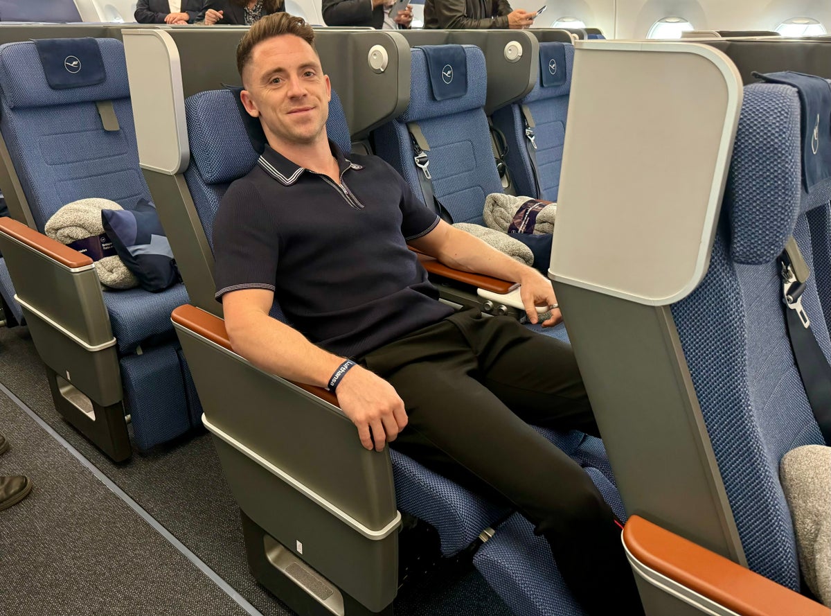 Lufthansa Allegris Premium Economy Daniel