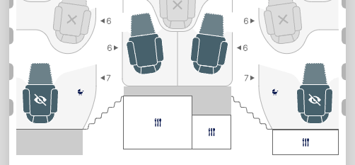 Lufthansa Allegris Privacy Seat Map Lufthansa Allegris Privacy Seat Map