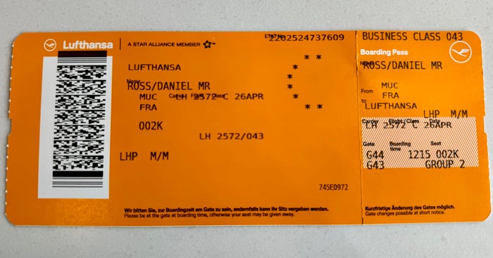 Lufthansa Allegris first flight 13 Lufthansa Allegris first flight 13