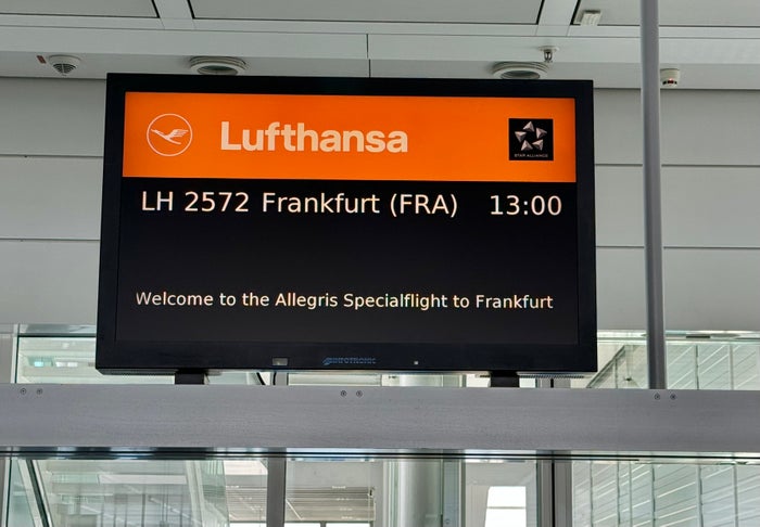 Lufthansa Allegris first flight 15 Lufthansa Allegris first flight 15