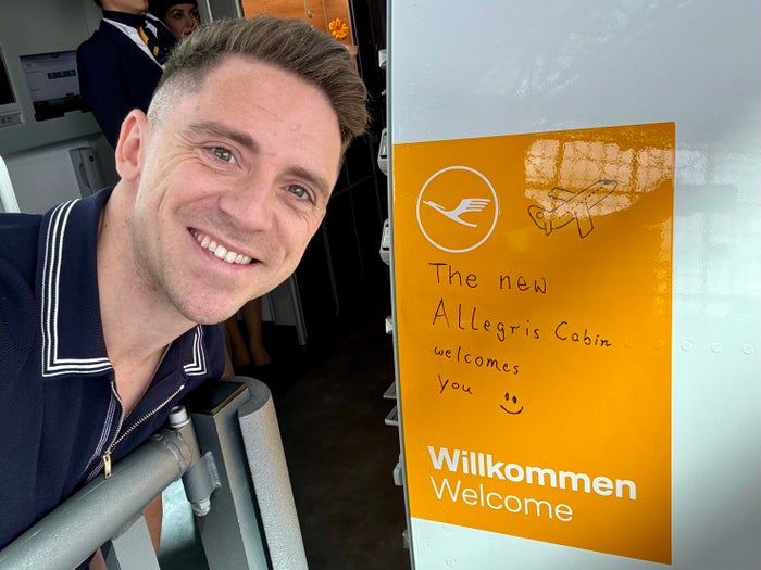 Lufthansa Allegris welcome
