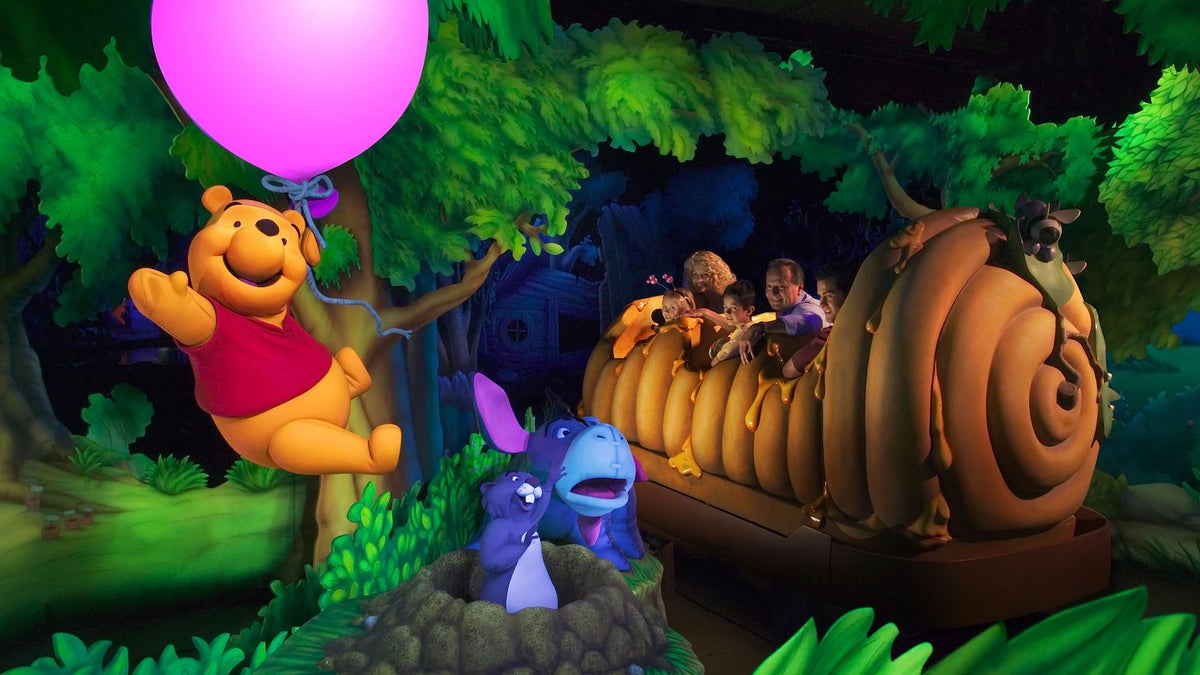 The Many Adventures of Winnie the Pooh at Disneyland