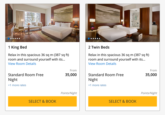 Park Hyatt Zurich cost in points Park Hyatt Zurich cost in points