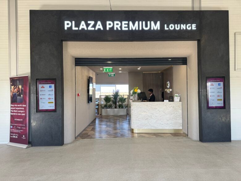 Plaza Premium Lounge NBO entrance