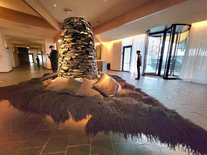 Reykjavik EDITION Hotel Lobby Seating Reykjavik EDITION Hotel Lobby Seating