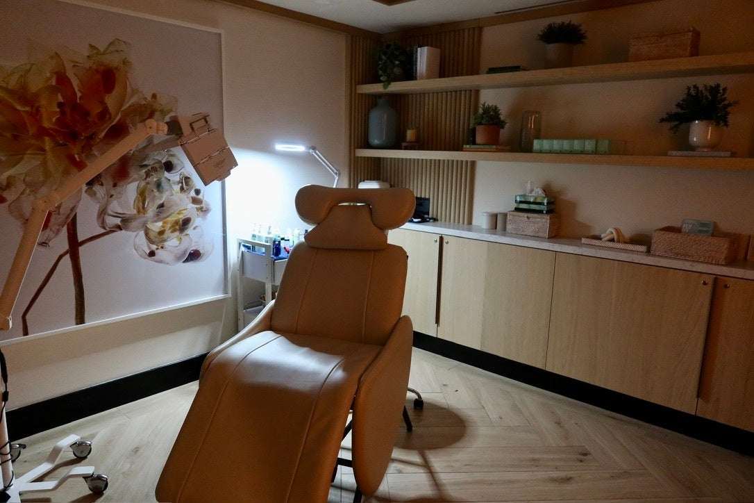 Sapphire Lounge LGA wellness chair