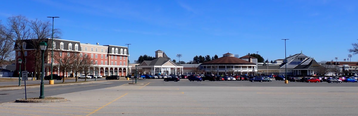 Saratoga Casino parking lot