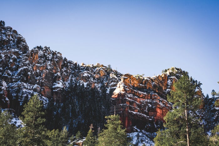 Slide Rock State Park in Winter Slide Rock State Park in Winter