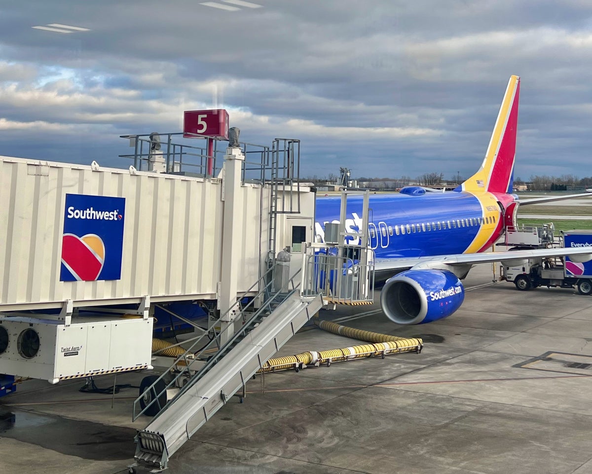 Southwest airplane at CMH