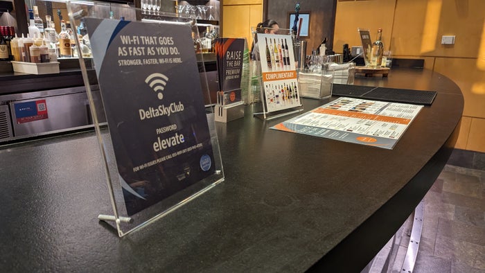 Concourse C Delta Sky Club at Hartsfield Jackson Atlanta International Airport Wi Fi
