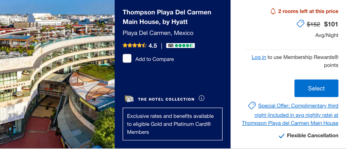 Thompson Playa del Carmen Amex Hotel Collection