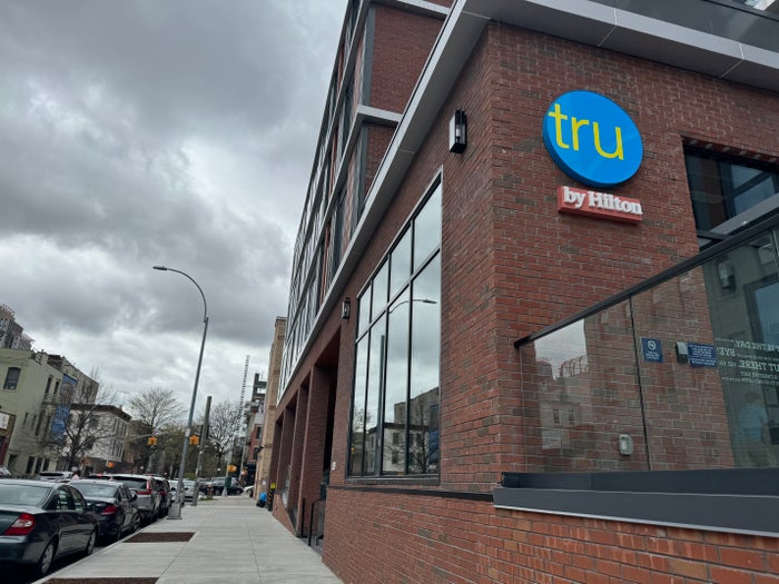 Tru by Hilton Brooklyn Entrance Tru by Hilton Brooklyn Entrance